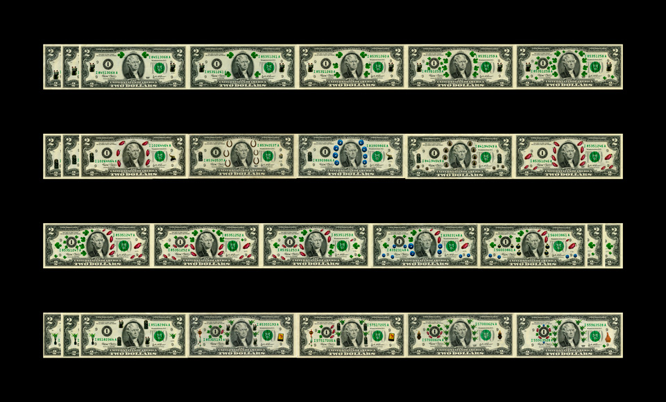 Variations on Lucky Two-dollar Bills